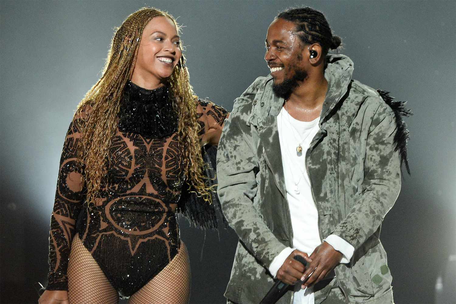Kendrick Lamar junto a Beyoncé en