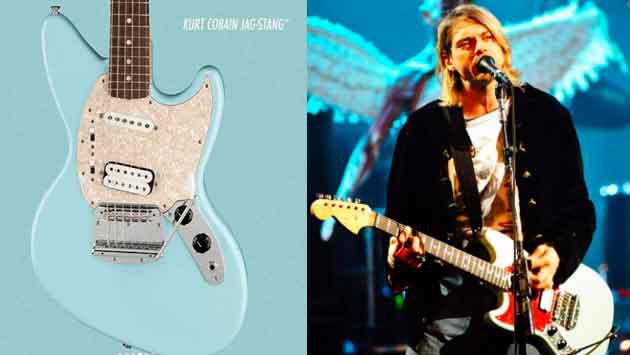 Fender lanza la guitarra ‘Kurt Cobain Jag-Stang’