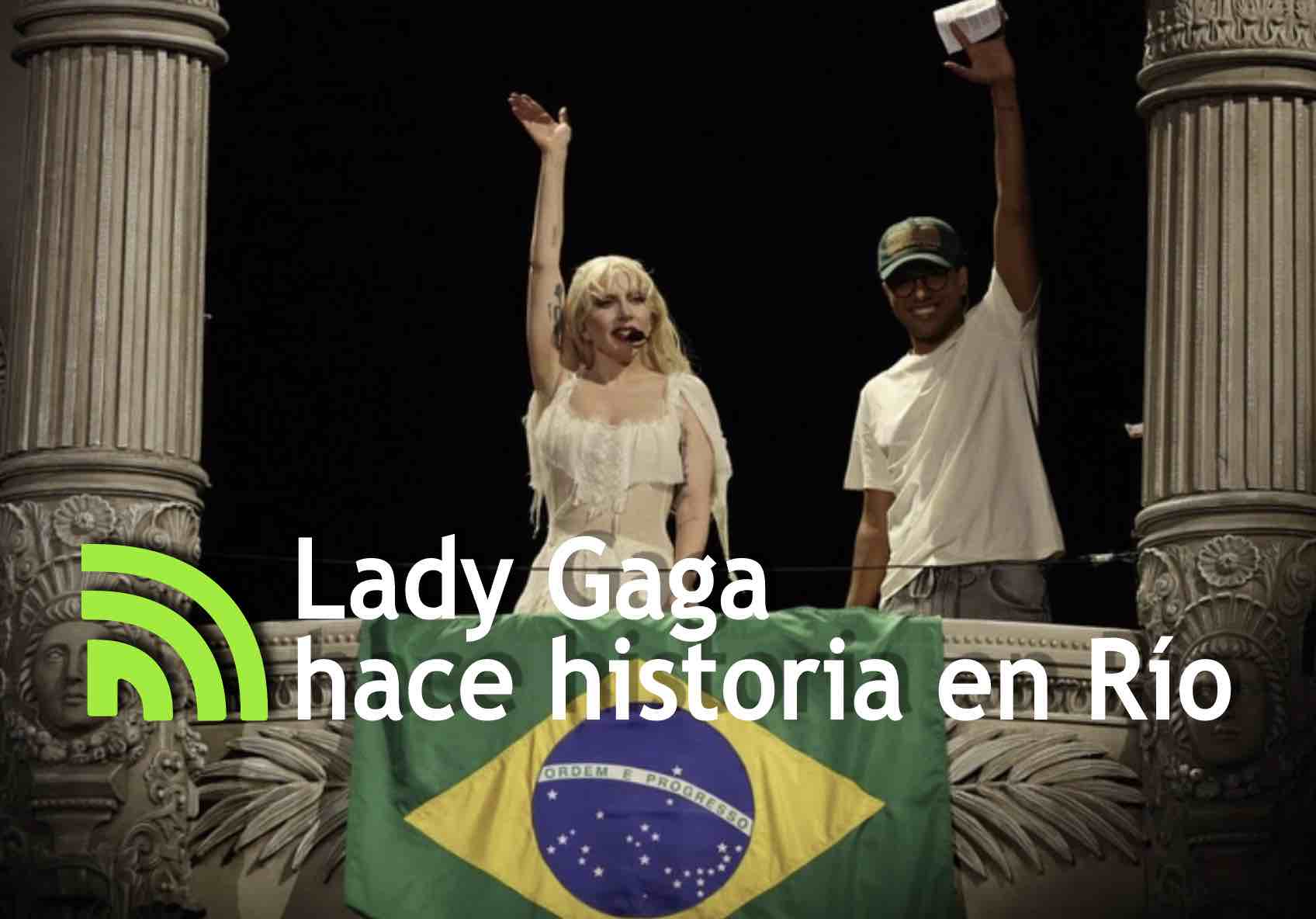 Lady Gaga hace historia en Río