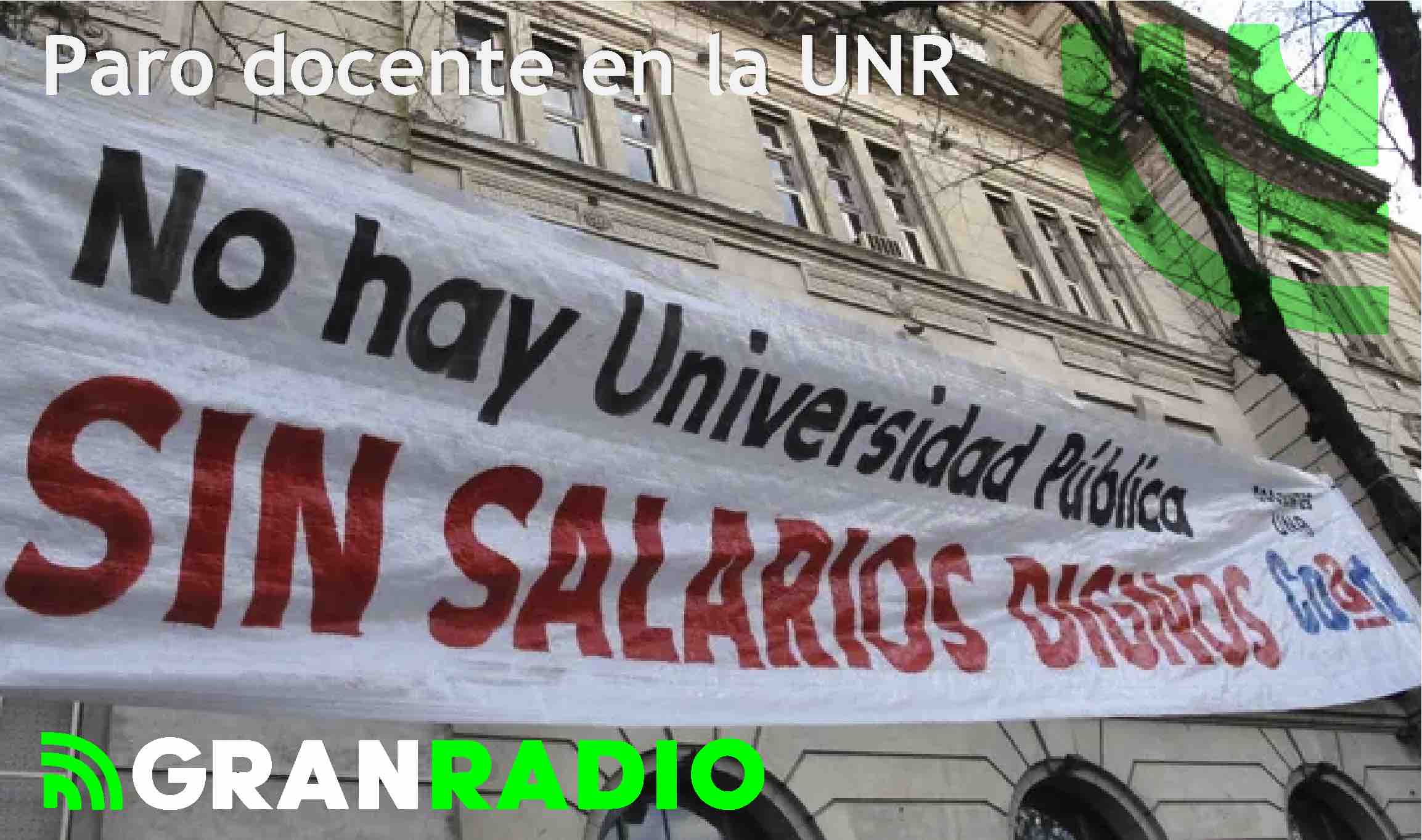Paro docente en la UNR