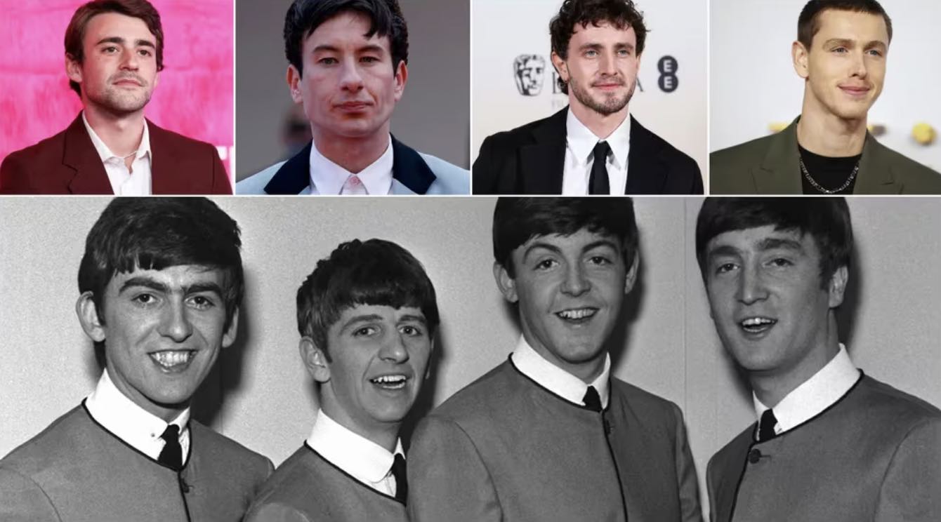 La película sobre The Beatles ya tiene a los actores
